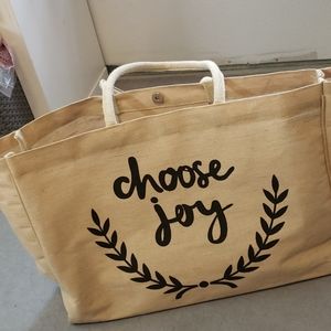 Large canvas bag